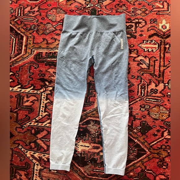 Gymshark Pants - OMBRÉ BLUE LEGGINGS